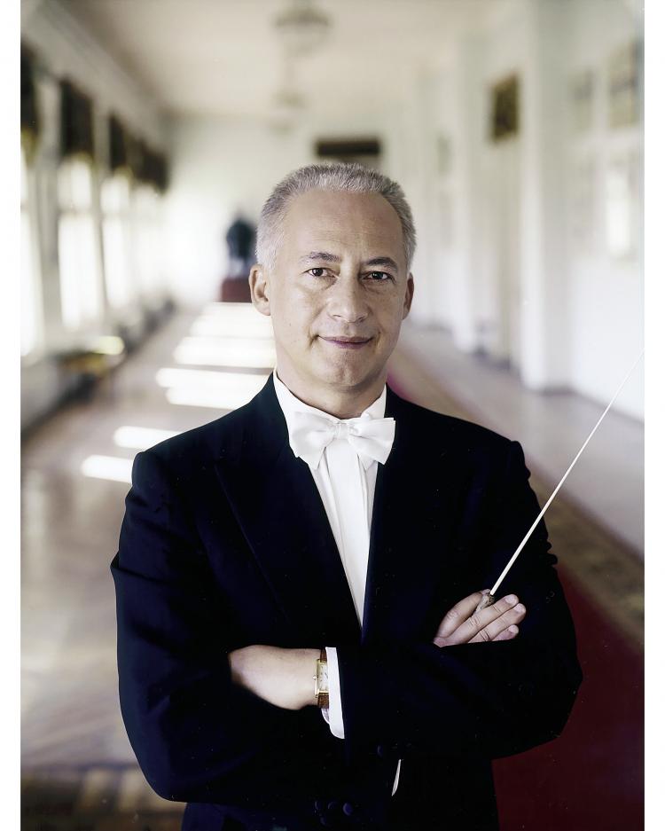 Vladimir Spivakov, founder and conductor of the Moscow Virtuosi and music director of the National Philharmonic of Russia. (Christian Steiner/ CAMI) Vladimir Spivakov, founder and conductor of the Moscow Virtuosi and music director of the National Philharmonic of Russia. (Christian Steiner/ CAMI)