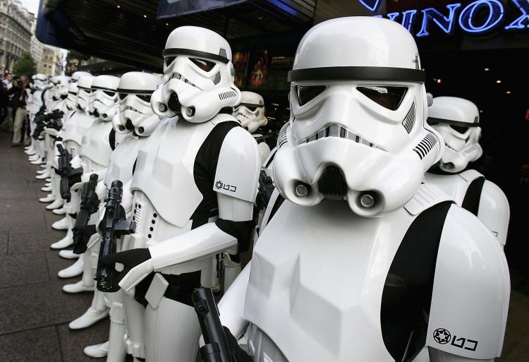 'Star Wars' in 3D: The legendary film series is slated to get a 3D overhaul with the first revamped film set for release in 2012. (Chris Jackson/Getty Images) 'Star Wars' in 3D: The legendary film series is slated to get a 3D overhaul with the first revamped film set for release in 2012. (Chris Jackson/Getty Images)
