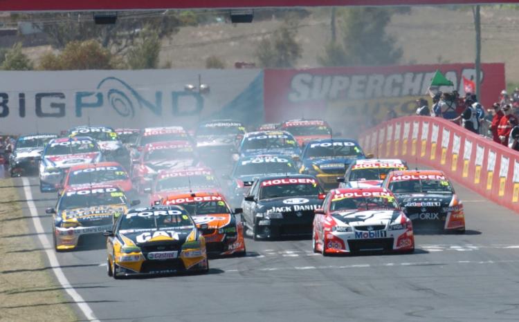 The start of �Great Race� last year�this weekend will mark the 46th Bathurst 1000. (Dennis Dalbon) The start of �Great Race� last year�this weekend will mark the 46th Bathurst 1000. (Dennis Dalbon)