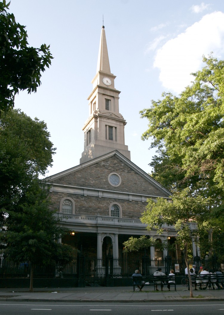 IN THE BOWERY: St. Mark's Church on 10th Street is the oldest known site of continuous religious practice on the island of Manhattan. (Tim McDevitt/The Epoch Times) IN THE BOWERY: St. Mark's Church on 10th Street is the oldest known site of continuous religious practice on the island of Manhattan. (Tim McDevitt/The Epoch Times)