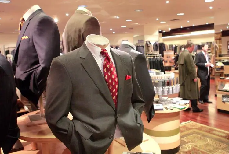 The interior of a Men's Wearhouse store in a file photo. (Scott Olson/Getty Images)