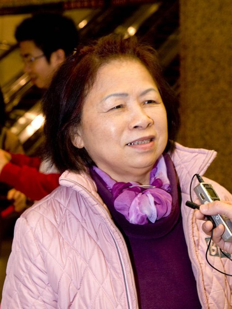 Chen Zimei, former director of Dance Association of Keelung City. (Tang Bin/The Epoch Times) Chen Zimei, former director of Dance Association of Keelung City. (Tang Bin/The Epoch Times)
