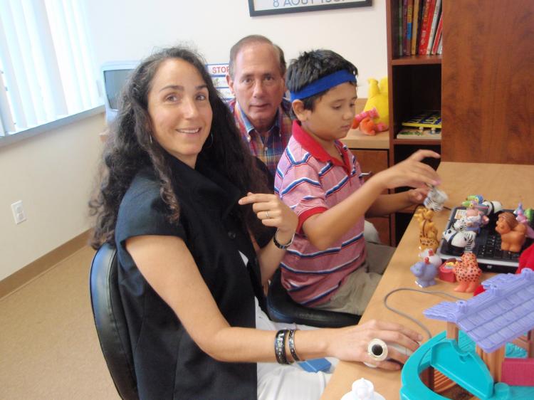 'Dr. Harry,' Debra Schneider, and Fridrik Grundvig. (James Ottar Grundvig)