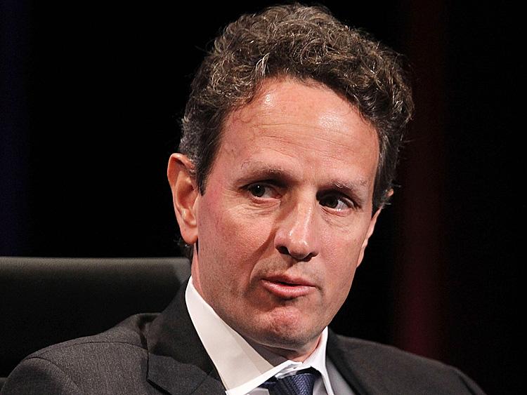 Chinese Economy Must Change Fundamentally: US Treasury Secretary Timothy Geithner delivered this message at a SAIS forum on the Chinese economy in Washington, DC on Jan. 12. Here he is pictured during the 2010 Wall Street Journal CEO Council meetings last November. (Alex Wong/Getty Images) Chinese Economy Must Change Fundamentally: US Treasury Secretary Timothy Geithner delivered this message at a SAIS forum on the Chinese economy in Washington, DC on Jan. 12. Here he is pictured during the 2010 Wall Street Journal CEO Council meetings last November. (Alex Wong/Getty Images)