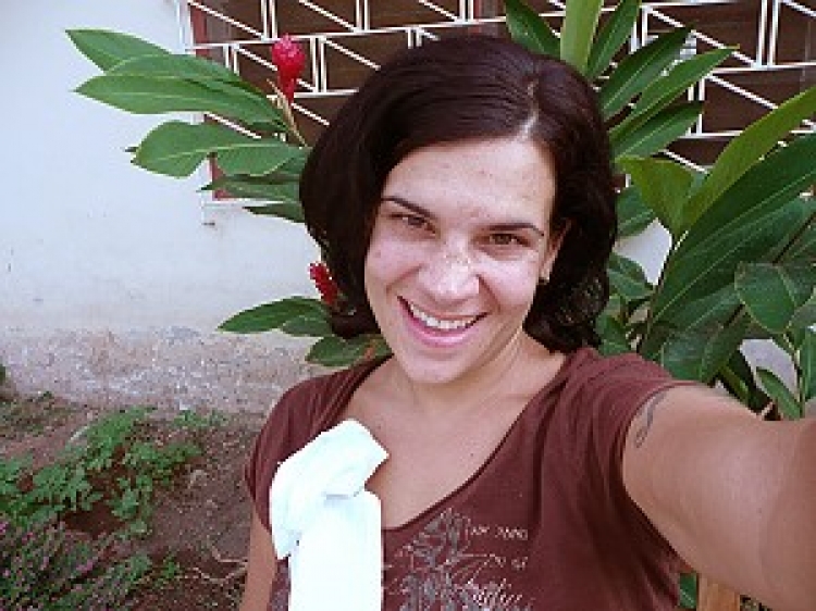 Canadian Epoch Times correspondent Zoë Ackah, writing (and photographing) from Ghana. (Zoë Ackah/The Epoch Times)