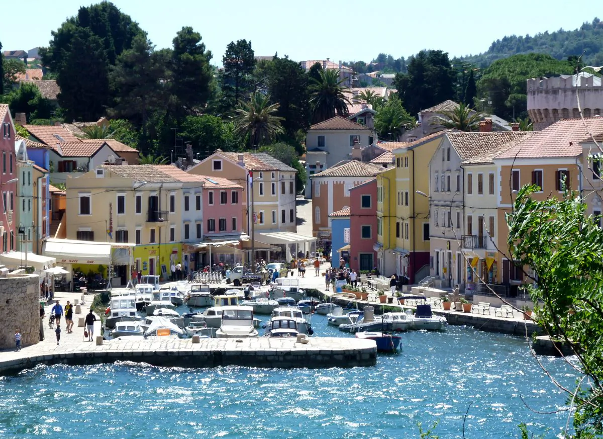 Colourful Veli Lošinj, an aromatherapy centre and tourist destination in western Croatia.
Photos by Barbara Angelakis