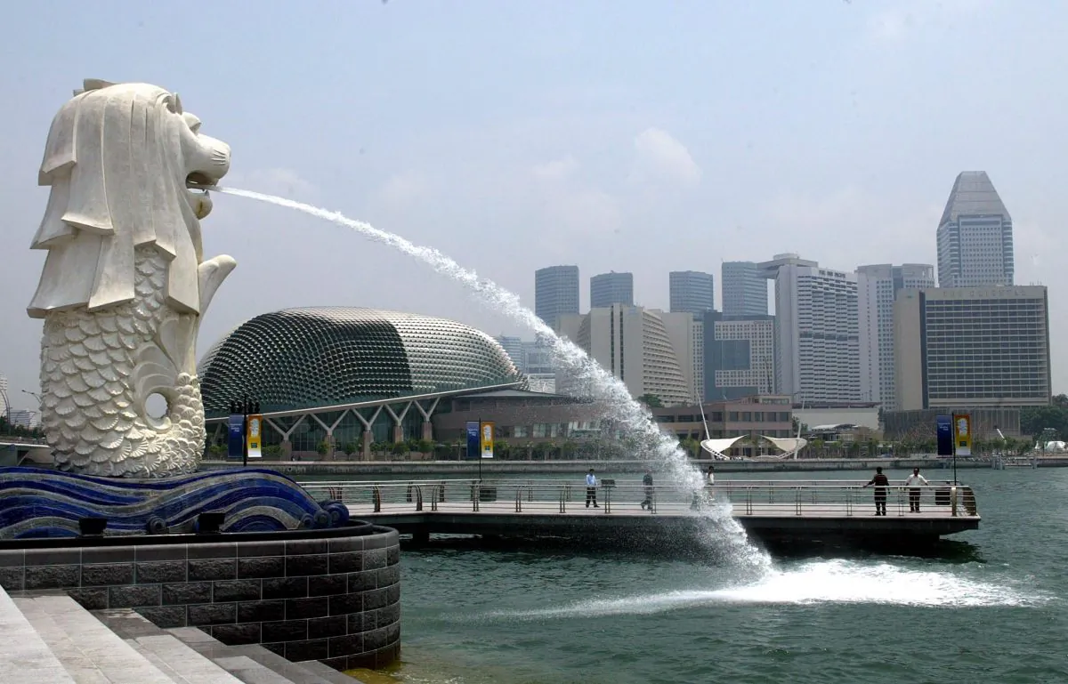 A view of Singapore city centre. (Roslan Rahman/AFP Getty Imegs)