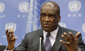 Ex-UN General Assembly Head Among 6 Held in Bribery Scheme