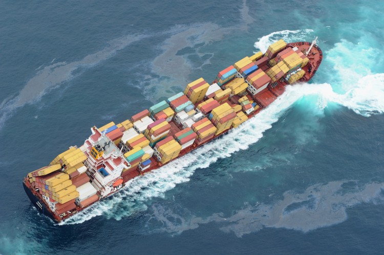 Cargo Vessel Rena has a cracked hull - Officials are calling this the worst maritime environmental disaster in New Zealand's history and claim it is likely to worsen before it improves (Mike Hewitt/Getty ) Cargo Vessel Rena has a cracked hull - Officials are calling this the worst maritime environmental disaster in New Zealand's history and claim it is likely to worsen before it improves (Mike Hewitt/Getty )