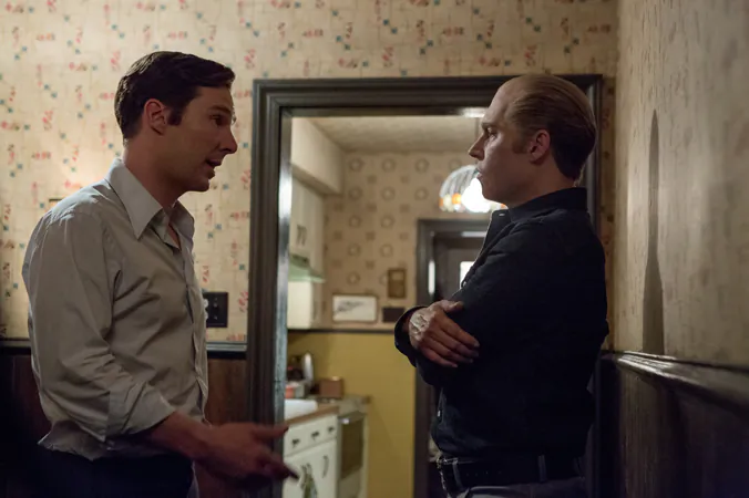 Benedict Cumberbatch and Johnny Depp in 'Black Mass' (BFI London Film Festival)