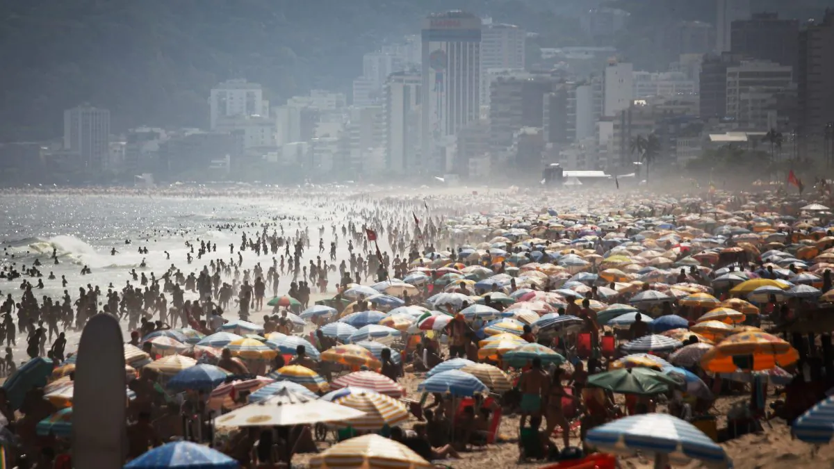 Ipanema beach in Rio de Janeiro in an undated file photograph. (Mario Tama/Getty Images)