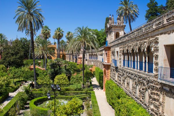 Royal Alcazar of Seville (Real Alcazar de Sevilha), Seville, Spain