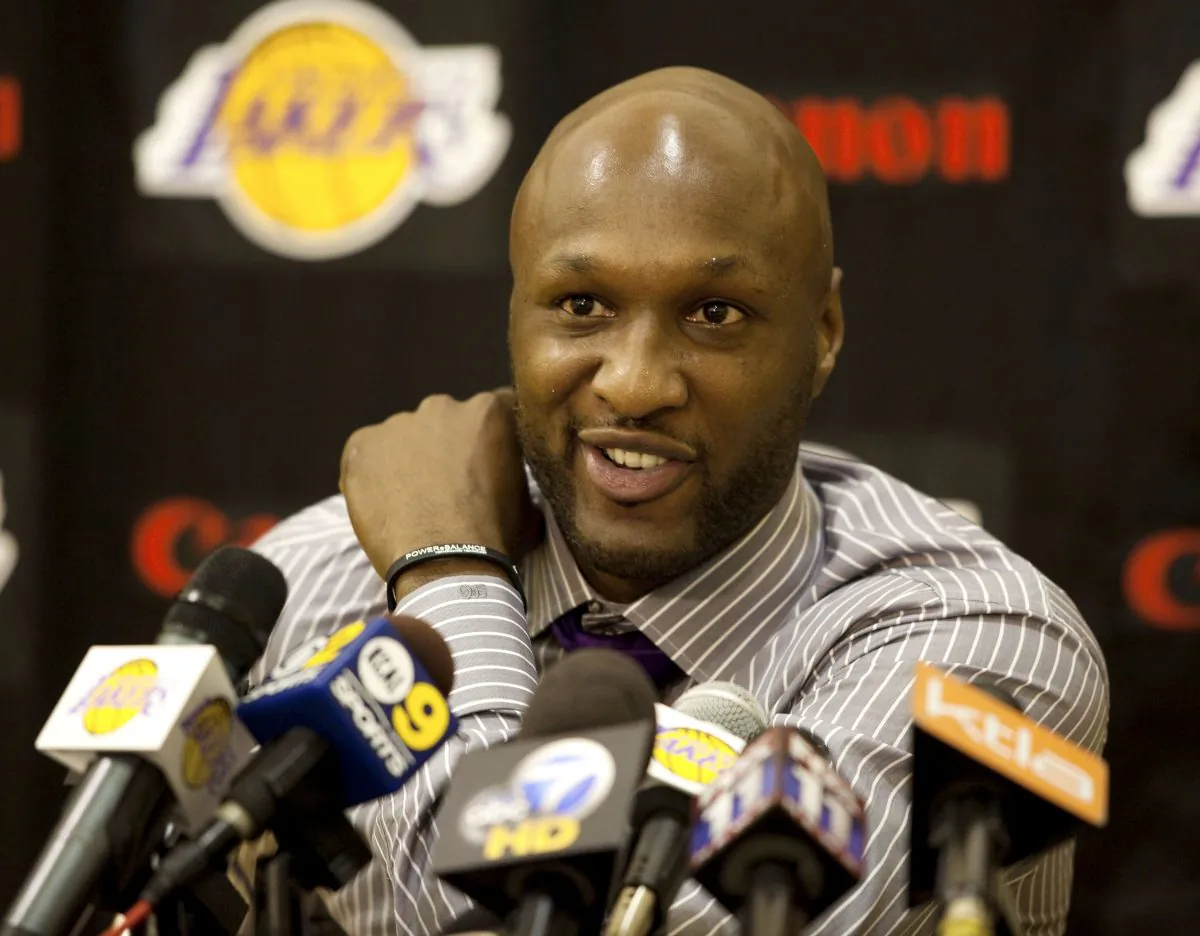 Lamar Odom in a file photo (AP Photo/Jeff Lewis)