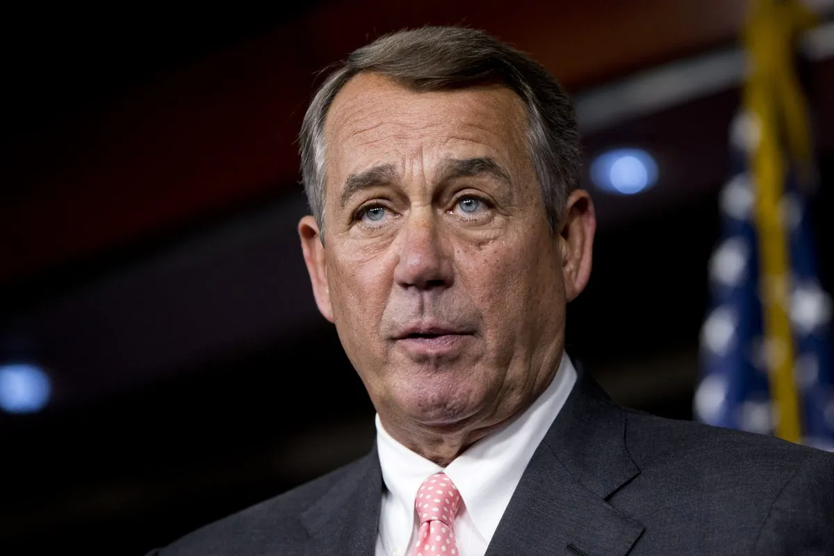 House Speaker John Boehner (R-Ohio) speaks during a news conference on Capitol Hill in Washington on Sept. 25, 2015. (AP Photo/Jacquelyn Martin, File)