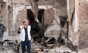 Afghan Defense Minister Says Taliban Hid in Bombed Hospital