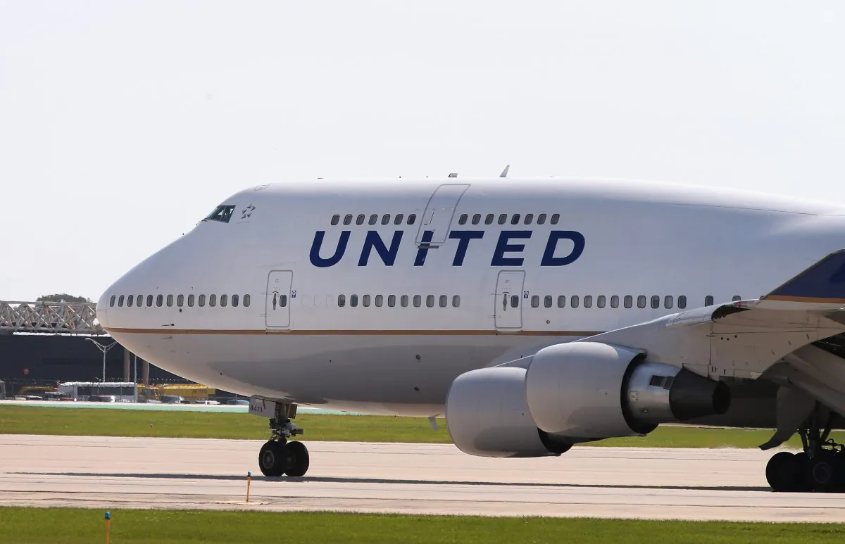 Stock image of a United Airlines jet. (Scott Olson/Getty Images)