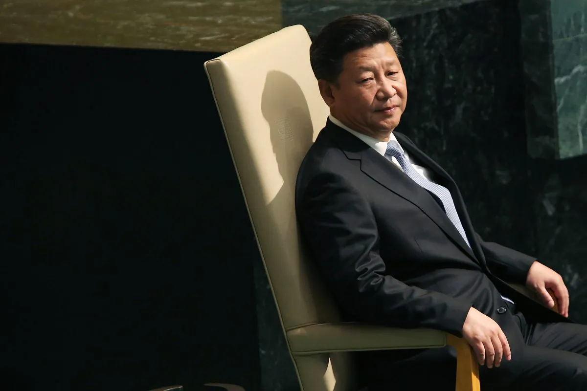 People's Republic of China President Xi Jinping  at the United Nations General Assembly in New York on Sept. 28, 2015 (Spencer Platt/Getty Images)