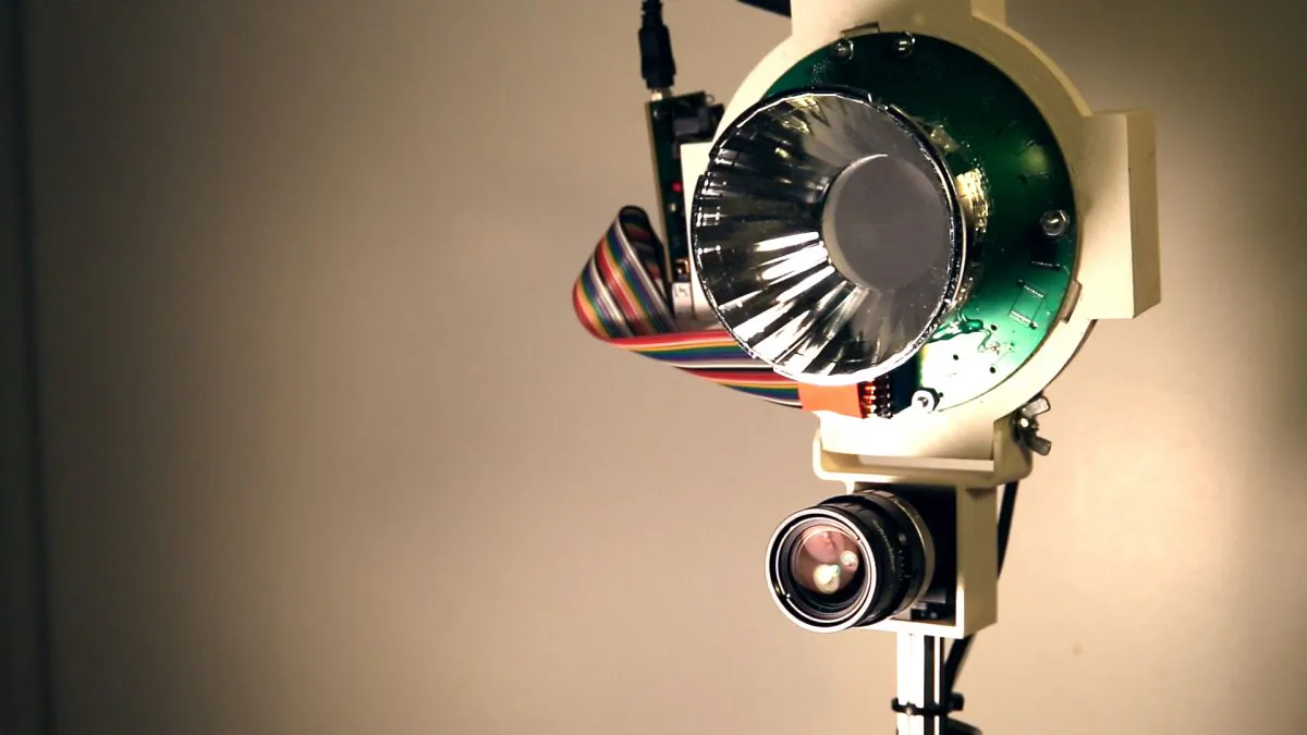 "After building the camera we just started pointing it at everyday objects—really anything we could find in our homes and offices—and we were amazed at all the hidden information it revealed," says Neel Joshi. (Credit: U. Washington)