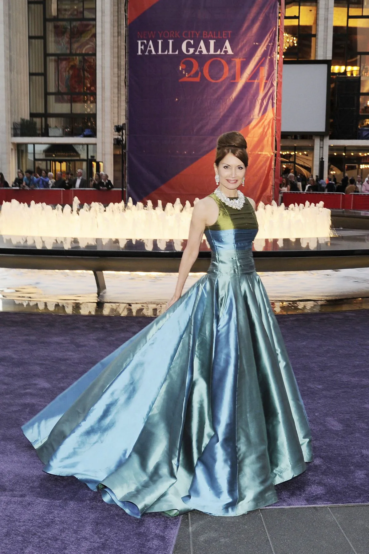Jean Shafiroff==
New York City Ballet 2014 Fall Gala Celebrating Ballet and Fashion - Arrivals==
David H. Koch Theatre, Lincoln Center, NY==
September 23,  2014==
©Patrick McMullan==
Photo - Nicholas Hunt/PatrickMcMullan.com==
==