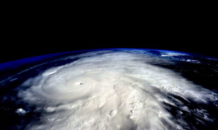 Hurricane Patricia seen from the International Space Station. The hurricane made landfall on the Pacfic Coast of Mexico on Oct. 23. (Scott Kelly/NASA via Getty Images)