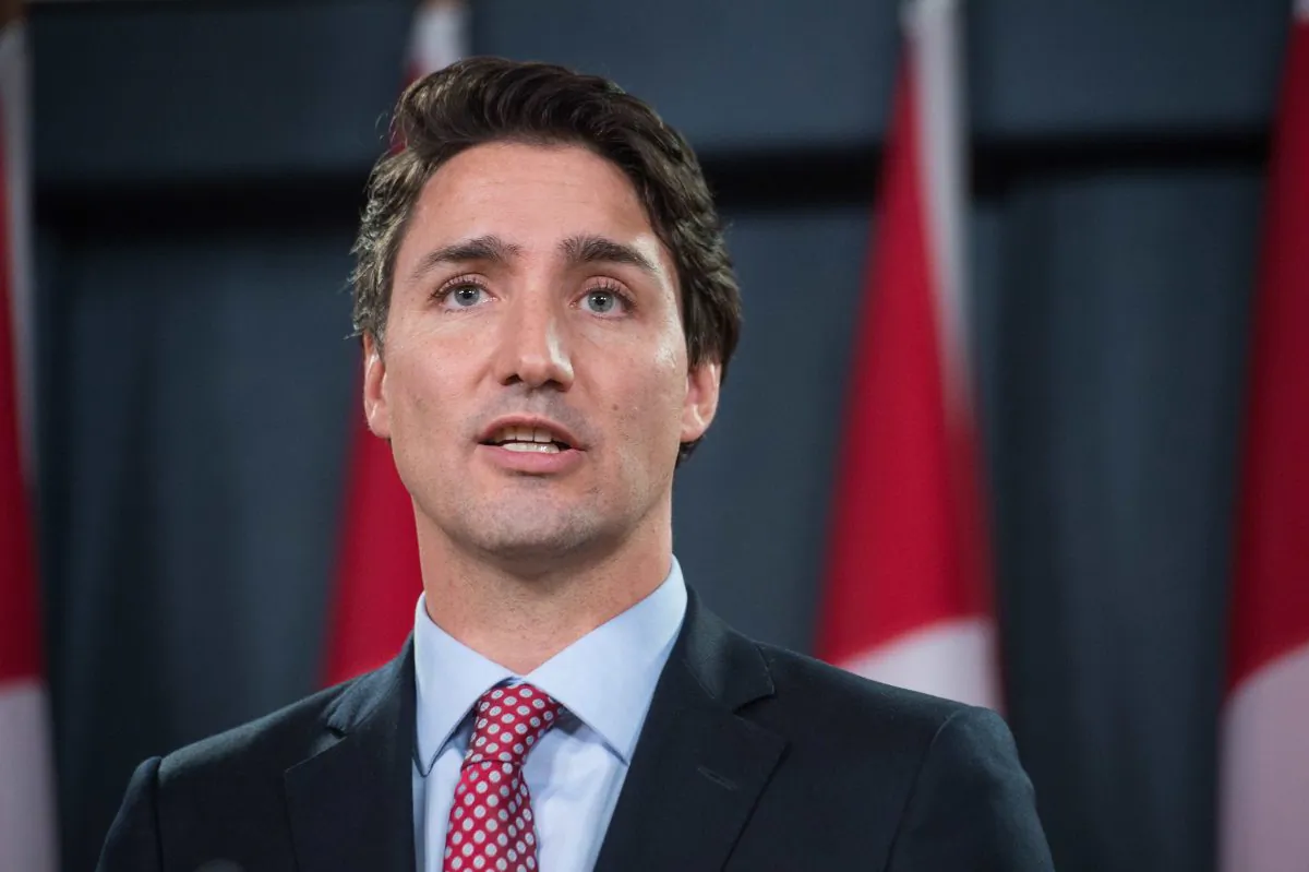 Canadian Liberal Party leader Justin Trudeau at a press conference in Ottawa on Oct. 20, 2015, after winning the general elections. (Nicholas Kamm/AFP/Getty Images)