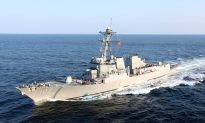 US Navy Ship Sails by China’s Man-Made Islands
