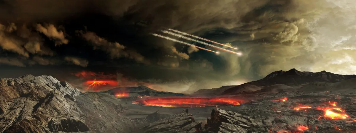 TB145 will miss. But Earth has been hit by countless asteroids in the past. (NASA's Goddard Space Flight Center Conceptual Image Lab/flickr, CC BY 2.0)