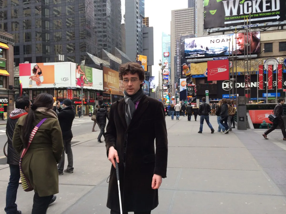 Charles-Edouard Catherine in New York. (Courtesy of Charles-Edouard Catherine)