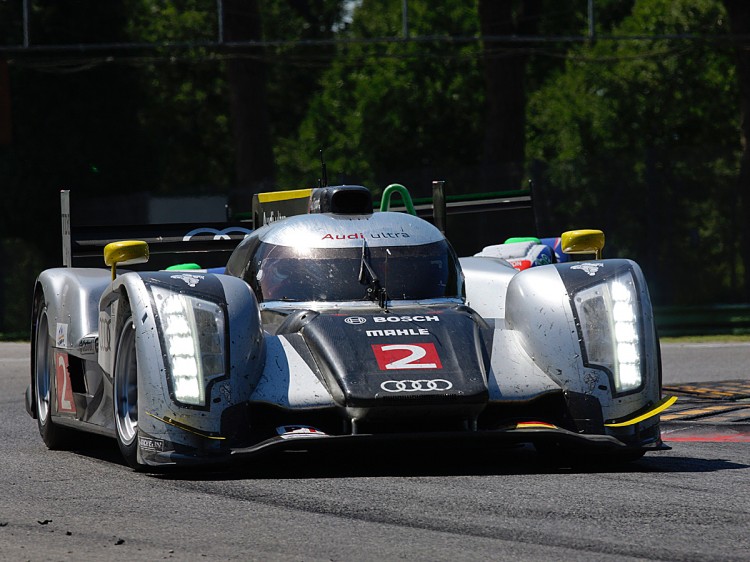 The #2 Audi R18 TDI finished first at Le Mans, but fifth at Spa and fourth at Imola. Drivers Allan McNish has won Silverstone three times; he and co-driver Tom Kristensen hope to make it four. (Audi Motorsport) The #2 Audi R18 TDI finished first at Le Mans, but fifth at Spa and fourth at Imola. Drivers Allan McNish has won Silverstone three times; he and co-driver Tom Kristensen hope to make it four. (Audi Motorsport)