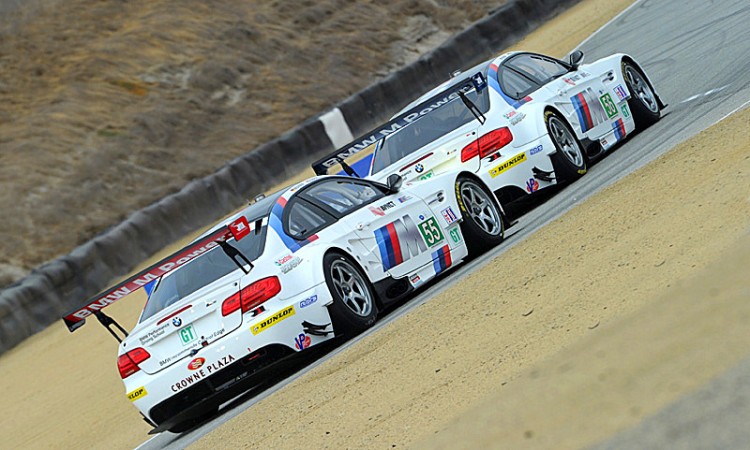 The BMW Team RLL M3s have been an unstoppable force in the ALMS GT class this season. (Americanlemans.com) The BMW Team RLL M3s have been an unstoppable force in the ALMS GT class this season. (Americanlemans.com)