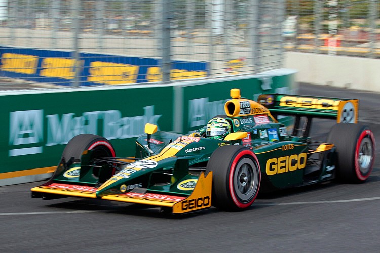 Tony Kanaan went from 27th to third with hard driving and good strategy. (Rob Carr/Getty Images) Tony Kanaan went from 27th to third with hard driving and good strategy. (Rob Carr/Getty Images)