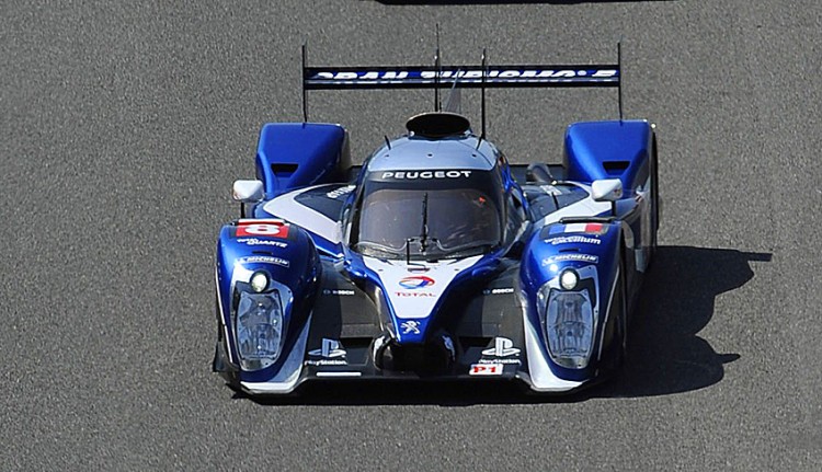 Franck Montagny and Stéphane Sarrazin will seek their first win of the season in the #8 Peugeot 908. (Peugeot Sport) Franck Montagny and Stéphane Sarrazin will seek their first win of the season in the #8 Peugeot 908. (Peugeot Sport)