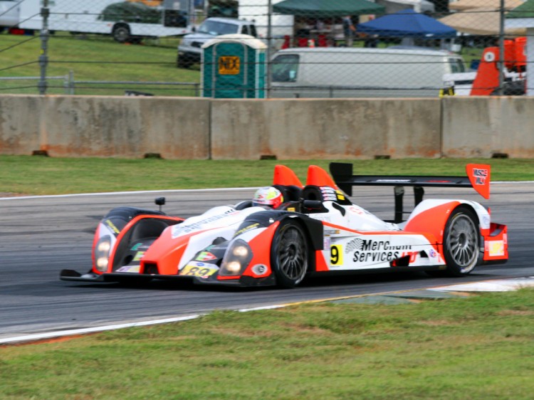 Intersport's Kyle Marcelli took the LMPC pole in the #89 Intersport Oreca FLM09. (James Fish/The Epoch Times) Intersport's Kyle Marcelli took the LMPC pole in the #89 Intersport Oreca FLM09. (James Fish/The Epoch Times)