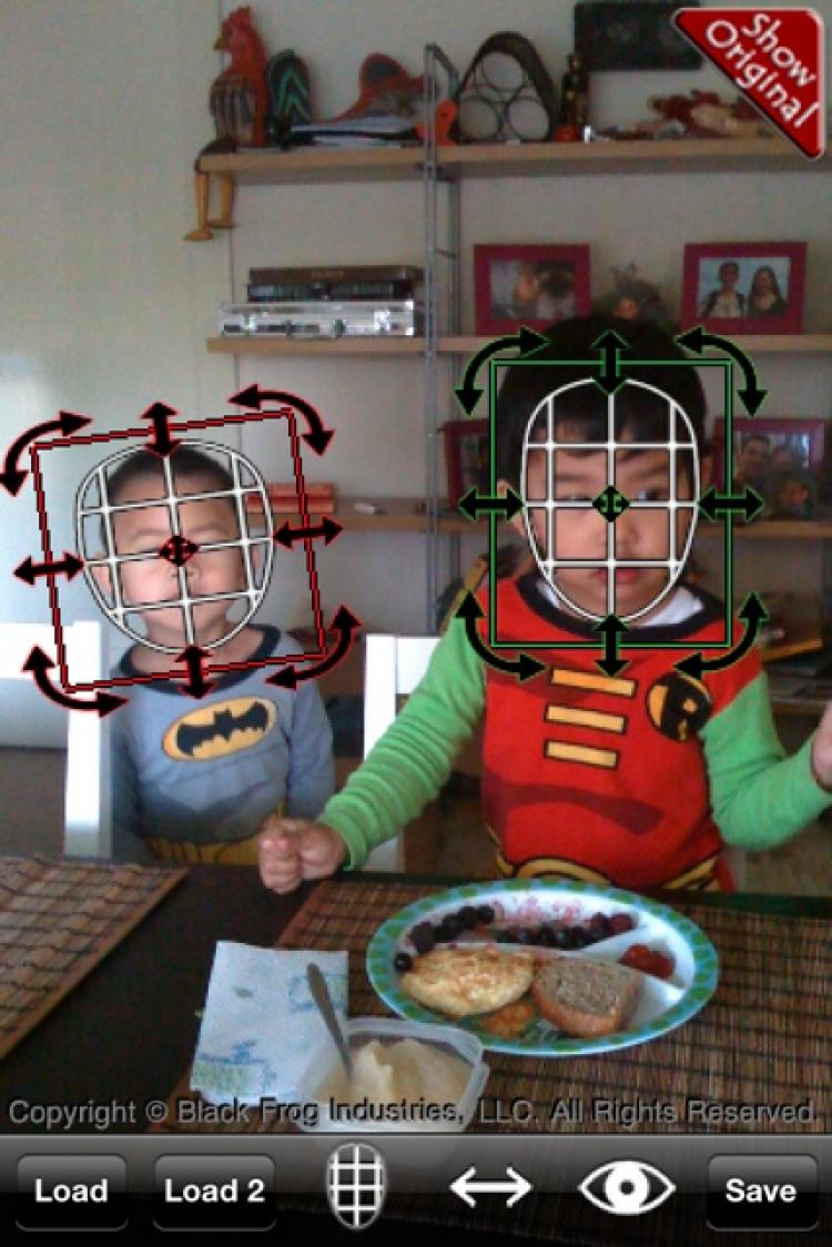 iSwap lets you easily set up your chosen faces for swapping. (Tan Truong/The Epoch Times) iSwap lets you easily set up your chosen faces for swapping. (Tan Truong/The Epoch Times)