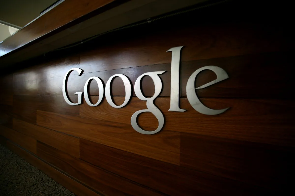 The Google logo is seen at the Google headquarters in Mountain View, Calif., on Sept. 2, 2011. (Kimihiro Hoshino/AFP/Getty Images)