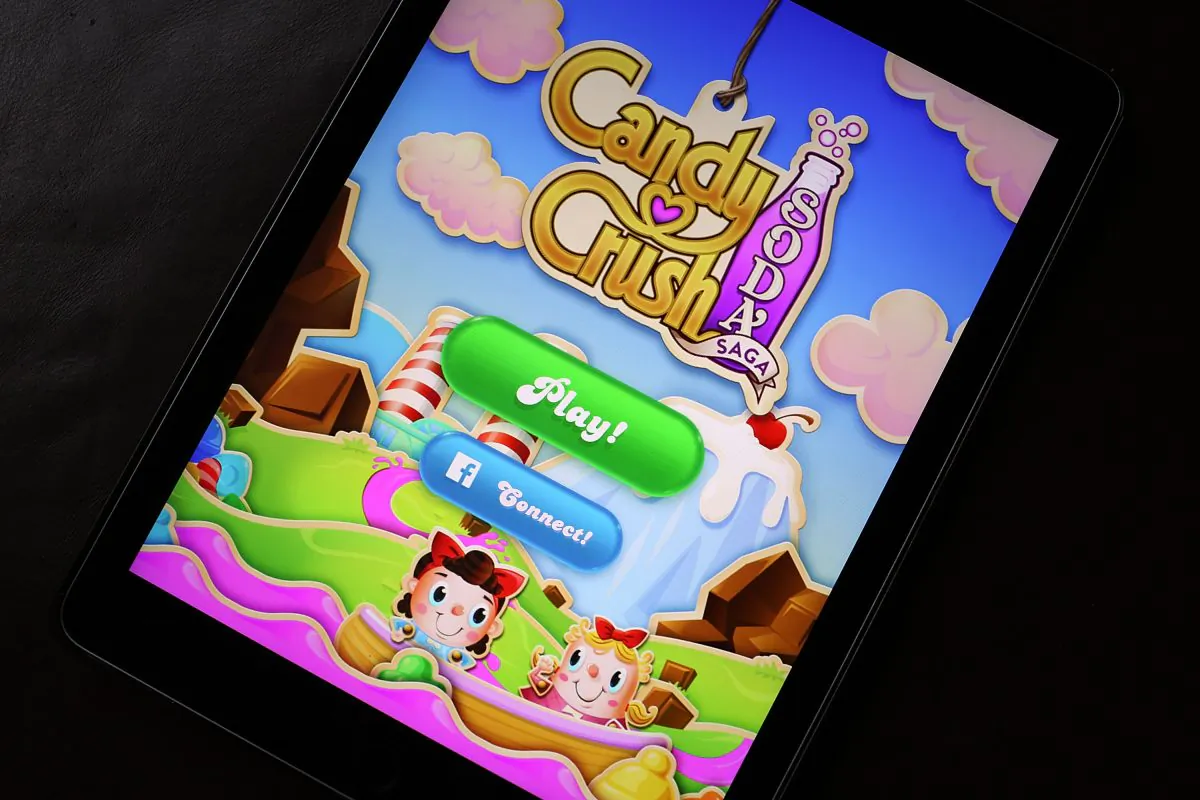 A Candy Crush game is seen on an iPad in Miami, Fla., on Nov. 3, 2015. It was announced today that game maker Activision Blizzard has paid $5.9 billion to purchase King, the parent company of games like Candy Crush Saga and Bubble Witch Saga. (Joe Raedle/Getty Images)