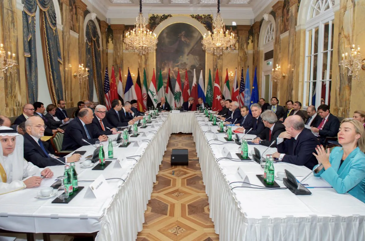 Inconclusive: a conference in Vienna at the end of October failed to reach a resolution on Syria. (U.S. State Department)