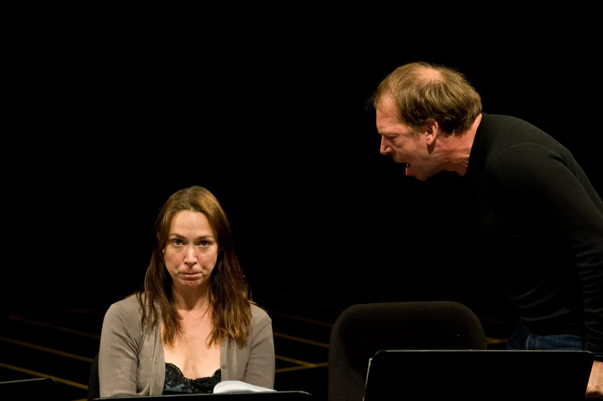 Elizabeth Marvel and Bill Camp. (Howard Korn)