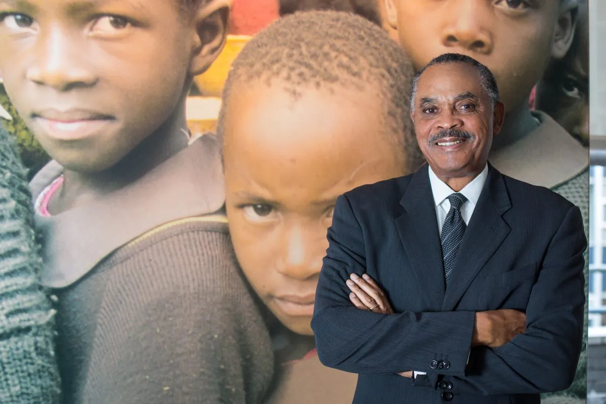 Edward G. Lloyd, COO and CFO of the U.S. Fund for UNICEF, at headquarters in the Financial District of Manhattan, New York, on Nov. 2, 2015. (Benjamin Chasteen/Epoch Times)