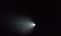 Naval Missile Test Off California Creates Streaking Light