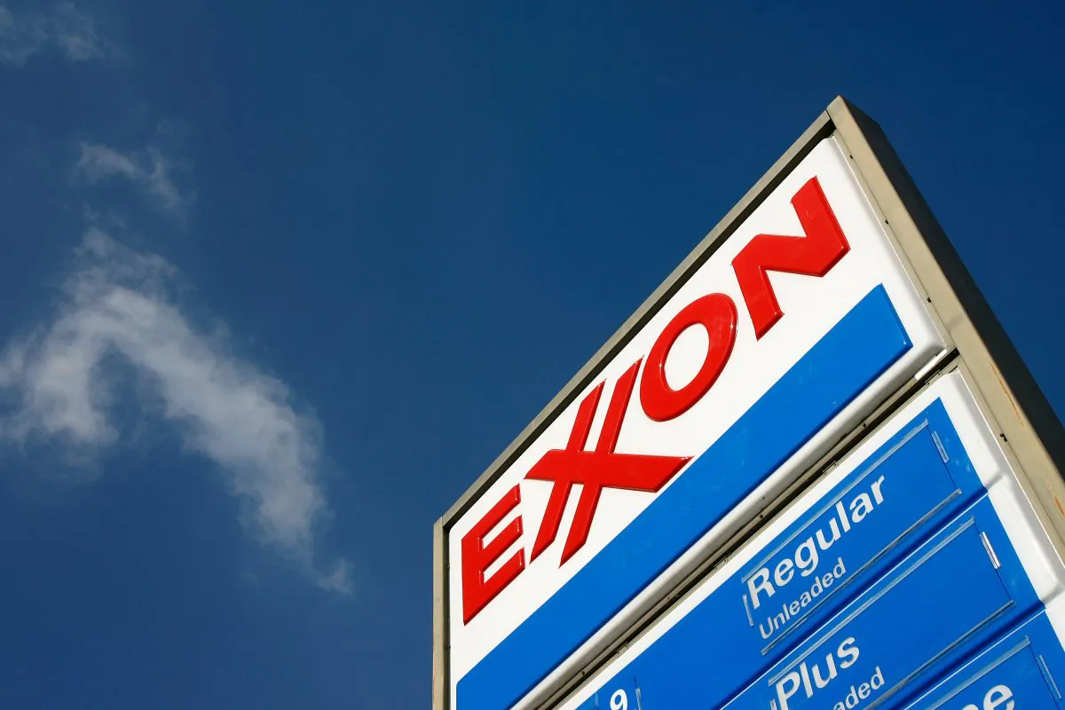 An Exxon gas station in Burbank, Calif., on Feb. 1, 2008. (David McNew/Getty Images)
