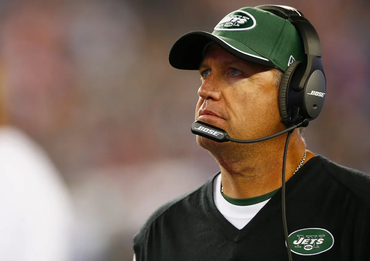 Rex Ryan coached the New York Jets to AFC Championship game appearances following the 2009 and 2010 seasons but was fired after six years. (Jared Wickerham/Getty Images) 