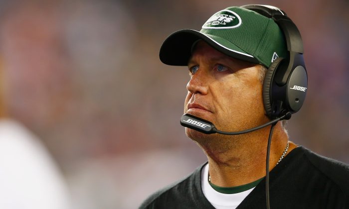 Rex Ryan coached the New York Jets to AFC Championship game appearances following the 2009 and 2010 seasons but was fired after six years. (Jared Wickerham/Getty Images) 