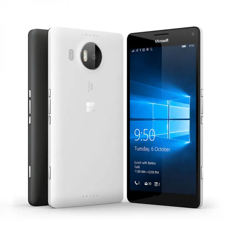 Microsoft is looking to launch its Lumia 950 and Lumia 950 XL phones Nov. 20, according to reports this week. Windows Central has reported that the phone will be on AT&T. (Microsoft)