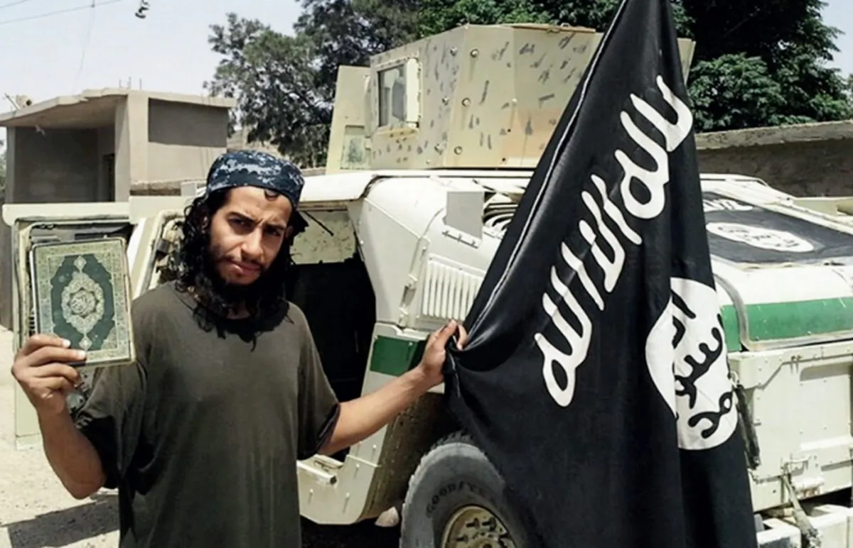 This undated image made available in the ISIS' English-language magazine Dabiq shows Belgian national Abdelhamid Abaaoud. (Militant Photo via AP)