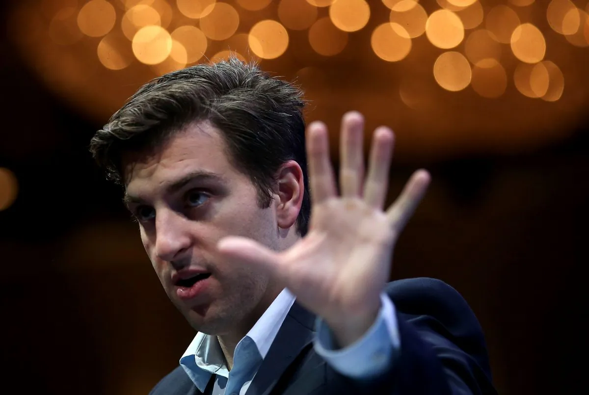Airbnb co-founder and CEO Brian Chesky at the Fortune Global Forum in San Francisco, Calif., on Nov. 4, 2015. (Justin Sullivan/Getty Images)