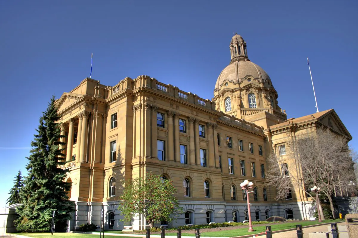 Legislative Assembly of Alberta building in a file photo. (WinterforceMediaWinterE229) 