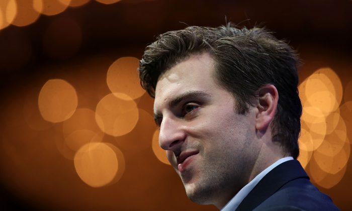 SAN FRANCISCO, CA - NOVEMBER 04:  Airbnb co-founder and CEO Brian Chesky speaks during the Fortune Global Forum on November 4, 2015 in San Francisco, California. Business leaders are attending the Fortune Global Forum that runs through November 4.  (Photo by Justin Sullivan/Getty Images)