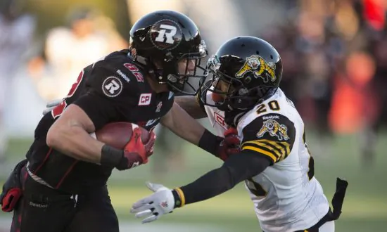 Redblacks Edge Tiger-Cats in Thriller, Head to Grey Cup
