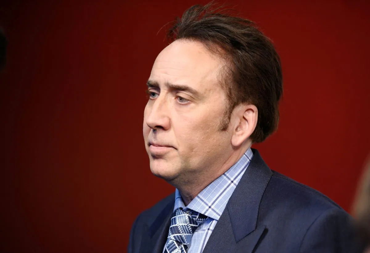 Actor Nicolas Cage attends the "Joe" screening hosted by Lionsgate and Roadside Attractions with The Cinema Society at Landmark Sunshine Cinema in New York City, on April 9, 2014. (Ilya S. Savenok/Getty Images)